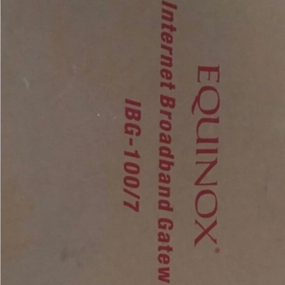 Equinox Internet Gateway IBG 100/7